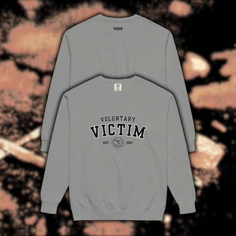 Voluntary Victim Varsity Crewneck